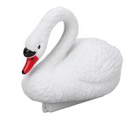 Acouto Cute Plastic Swan Decor with Exquisite Craftsmanship for Water