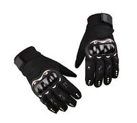 Acouto da Moto Traspiranti Slip Full Finger Touchscreen da Moto per Equitazione all'aperto da Punta delle più Mater da MotoGuanti da Dito Intero (#1)