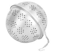 Acouto Design in Maglia di Stagizzazione Infusore per tè da tè 304 Accessori da Cucina in Acciaio Inossidabilexxx Fine Igienico Ha Noi Filtro a Pallone da Stagionamento a Sfera da Stagionamento a (XL)