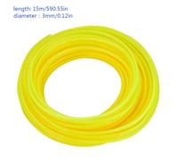 Acouto di Taglio con Switch di Taglio del Prato - Facile Installare Efficienza con Falciatura Elevata - Basso Rumore per Falciatura per Il Tempo Libero di Materiale di Nylon, Giallo/Rosso 3 Mm /