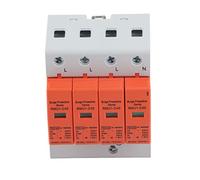 Acouto Dispositivo di Protezione da Sovratensione 4P Protezione Scaricatore per Montaggio su Guida DIN con Indicatore CA 420 V RMU1?C20 Adotta il Metodo di Progettazione della Guida da Sovratensione