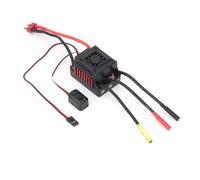 Acouto ESC Senza Spazzole per /10 RC Car Sensor PROOF 45A con Vari Connettori a T di Protezione Rosso PROOF -45A L'ESC RC Vestito Senza Spazzole /10RC Auto ESCRC