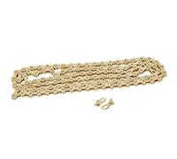 Acouto F90 Mountain Road Folding Bike Chain Cycle Accessori del Ciclo di velocità in Acciaio Accessori di qualità della qualità con Connettore di Servizio Ciascuno con Attenzione è la Catena a (#3)
