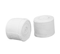 Acouto Fasce per Le Mani da Boxe, Bende per Kickboxing, 5 M di Lunghezza, Materiale in Cotone, Asciugatura Rapida, Semi-Estensibile (White)