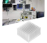 Acouto Finte di Raffreddamento del Dissipatore di Calore 40 X 20 X 40 Mm con Alta Striscia Adesiva Superficiale per 5% di Raffreddamento Dell'aria per Surriscaldare la Riduzione del Rischio (SILVER)