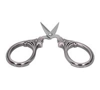 Acouto Forbici in Acciaio Inossidabile Scissori Portatili Ricamo Ricamo Portatura Artigianato Scissorssilver Scissorssewing ScissorsEmbroidery Scissors StipSorsSretro (GRAY)