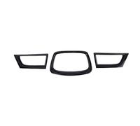Acouto Fronte di Sovrapposizione Anteriore Sostituzione della Griglia della Griglia Anteriore Sostituzione del Coperchio della Griglia Anteriore per WRX STI 9th Gen 2006-2007 con (nero lucido)