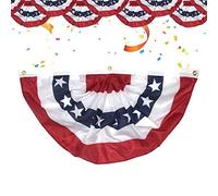 Acouto Garden Flanpole per FESTIVITÀ Patriottiche - Flag Resistente al Ventilatore in Poliestere con Granute di Ottone, Ideale per Il Memorial Day, Veteran's Day