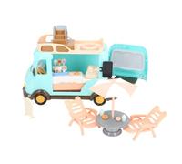 Acouto Giocattoli per RV Giocattolo Auto da Spiaggia Ad Alta Simulazione con Ruote in Movimento per Bambini per Ragazzi Auto per Giocattoli e Scintilla Imagina RV Motorhome Toyscamper Toykids Car