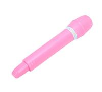 Acouto Giocattolo per Microfono, Supporto per Microfono Finto in Plastica per Esercitazioni Vocali con Impugnatura Liscia, per attività in i Spettacoli Teatrali per Feste di (PINK)