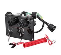 Acouto Gruppo Interruttore a Pannello Interruttore a Chiave Doppio Motore per Motori Fuoribordo 6K1-82570-08-00 Specifica Originale Soddisfa Le Prestazioni OEM Progettate Doppio Come Parti Motori a