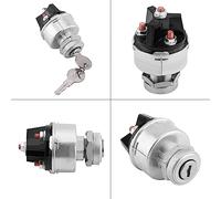 Acouto Gruppo Interruttore di Accensione Universale con 2 Chiavi per Rimorchio per Auto, Camion, 2 Chiavi Viene Fornito per Preparare l'Universale Questo Quindi l'Auto è un Rimorchio. Interruttore