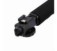 Acouto Guida per Video Basate Black Super Grip Stabilizer per la Videocamera DSLR DV, Foto di Azione per gli Appassionati di Sport Estremi, ABS Impact-Assorbent Plastic