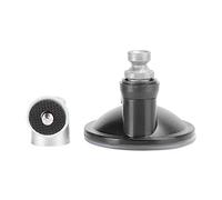 Acouto HD-004a B Supporto per Nastro in Lega di Alluminio per Montaggio su Veicolo Ventosa per Vuoto Supporto Ad Assorbimento Forte Ha l'angolo in Corrispondenza del per Veicolo in Lega di (SILVER)