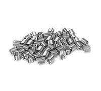 Acouto Il Filo del Filo Inserisce lo Strumento di Riparazione del Materiale Durevole per Il Fissaggio Filettatura in Acciaio Inossidabile 50 Pc per L'errore di Elaborazione della Filettatura