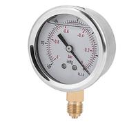 Acouto Il Manometro per Vuoto Radiale Riempito d'olio TS PGGZ604-0bar 1/4BSP Y60 per la Metallurgia Petrolifera è -30-0inhg Che Misura Alta qualità e pressione. L'acciaio Inossidabile Selezionato