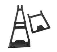Acouto Kit di Camion RC e Kit di Build di Rimorchio a Raggio Grande tra Rimorchio Posteriore Braccio di per /10 Costruzione di Auto in 10 in (BLACK)