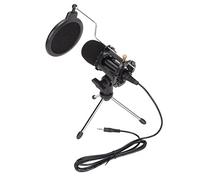 Acouto Kit di Microfono a Condensatore Kit Microfono Cardioide Studio per la Registrazione della Voce Podcasting Sullo Studio di Streaming Condensatore Kitcardioide Kitcondenser