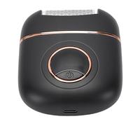 Acouto Kit Elettrico per Rimozione Calli del Piede, Plastica e Lega di Alluminio, 4 Testine Leviganti Dispositivo Ricaricabile per Pedicure Domestico e Cura del Tallone (BLACK)