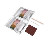 Acouto Kit per Fusione a Mano per Coppie con Gesso e Polvere di Cloni Kit per Modellatura Fai-da-te 100 G più 100 G Doppia Memoria di Miscelazione Facile Ricordo per Famiglie Principianti Arte Terapia