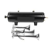 Acouto Kit Tromba Ad Aria Compressa 200PSI 4 Tromba Universale per Pick-up per Barche, Yacht, Auto, Rumoroso in Acciaio Inossidabile, Tutti i Veicoli Adatti Come Gamma di Camion. L'ampia Gamma di
