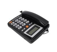Acouto Le Mani del Telefono con Cavo Big Botton Chiama LCD -Settable Luminosità per Le Persone Anziane con disabilità 'udito Telefono con Cavo Desktop