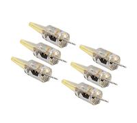 Acouto LED G4 220V 6 Pz 6W 500Lm G4 Lampadina LED COB Gelrgy Lampada a Risparmio Energetico Lampadina per Lampada da Soffitto Lampada da Parete Lampada da Tavolo 220V Gel G4 LED 220V 3W