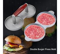 Acouto Lega di Alluminio Non -Stick -doppelhamburg Stampa Riforma della Lunga Formatura e Forma Rapida del Produttore di Pastlet per L'uso della Cucina