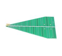 Acouto Log Antenna Periodica Modulo Scheda a Circuito Stampato con Larghezza di Banda Ultralarga UWB 740 MHz 6000 MHz di Spruzzatura Buona Cur Log Periodic AntennaAntenna PeriodicaModulo Antenna