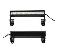 Acouto Luce da Tetto per Auto da 93 Mm Accessorio di Modifica a 15 LED Adatto per /16/12 Modello di Auto RC Tempo di Servizio e Luce da Tetto per RCLampada da RC UniversaleLampada da a LED RCLuce da