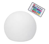 Acouto Luce LED RGBW Lampada Globo Luce Notturna con 16 Colori Dimmerabili 4 modalità Telecomando a 24 Tasti Salto Graduale 12x12 Cm del Colore di Controllo 4 di modalità con Telecomando o Fondo
