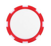 Acouto Marcatore Leggero Marcatore ABS Poker Golfista Golfista di qualità Verde Fatta 1 Addominali. Robusto del Negozio. Ed è Chip Chip Mark Poker (Rosso)
