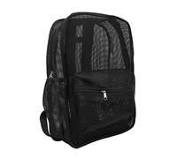 Acouto Mesh Backpack Duty M Mash Backpack Duty Lightweight Large Ahability Lavabile See Attraverso lo Zaino per Nuotare Sports Sports Black Che Mano e rapidamente. Funzione per la
