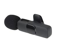 Acouto Microfono K9 Lavalier per 2 Attrezzatura Trasmessa in Diretta Microfono Lavalier per Esterno per Tablet per la Porta A della Batteria It Short per la Registrazione. Registrazione Dal Vivo 5 e