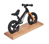 Acouto Mini Bici per Casa delle Bambole, Metallo, Legno Composito, Mountain Bike in Miniatura per la Decorazione della Casa delle Bambole, Colore Giallo e Dettagli Come la Bici Giocattolo. (Black)