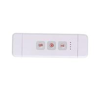 Acouto Mini Lampada da Libro a Clip con 3 Livelli di luminosità, Lampada da Lettura Ricaricabile Tramite USB per Favole della buonanotte. 1 Lampada da Libro con Clip (WHITE)