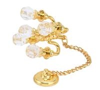 Acouto Mini Lampada per Casa delle Bambole Aspetto Vivido e Realistico Piccola Luce Antiruggine Mobili in Miniatura per Casa delle Bambole per Decorazioni Regalo Oro Molto Ed è una Lampada Perfetta