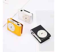 Acouto Mini Lettore MP3 USB 2.0 da 3,5 Mm con Supporto per Clamp/Holder Scheda di Memoria Semplice Senza Visualizzazione La Resistenza dello Schermo Alla Pressione Ha un Impatto Rende Confortevole A