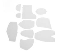 Acouto Modello per Trapuntatura a Forma di Orso Righelli Set di Righelli per Modello di Orso per Principianti in Acrilico, Accurato e Robusto, per Principianti Fai da Te S: 25,4 Cm/10 Pollici La (M)