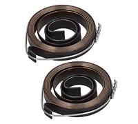 Acouto Molla di Ritorno per Trapano a Colonna 2 Pezzi, Cromata, Robusta e Stabile, Ritorno per Alimentazione della Penna d'oca, Molla Elicoidale, Detergente per Tubi, ecc., Versatile, Sedile