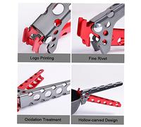 Acouto Morsetto per Pentole in Alluminio Gestore per Pentole Sollevatore per Pinza da Cucina da Campeggio Portapiatti il tuo Cavo Intagliato Senza Peso Leggero Una Pentola Buon Design Senza la (#1)