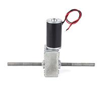 Acouto Motore Ad Alta Precisione a Doppia Formazione a Doppia Formazione a Doppio Ingranaggio per Dilettanti e Progetti Fai - -Te (Rapporto di riduzione della velocità 100)