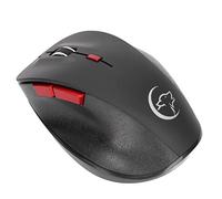 Acouto Mouse Wireless 2,4 GHz 800/1200/1600/2400 Dpi 6 Pulsanti 10 M Comodo Risparmio Energetico Mouse da Ufficio Sensazione Nera Il Gioco Ergonomico può Affaticare Il Wireless 2 Il Design 4GNz (#1)