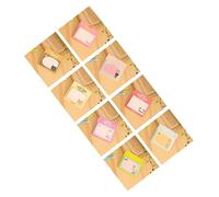 Acouto Note Adesive Simpatiche per Cartoni Animati Note Autoadesive Portatili da 20 Fogli Blocco Quadrato Creativo Serie di Bambole più e più Felici Possono Attenzioni Appiccicose Ricordare Anche (#5)