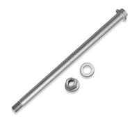 Acouto NUOVO Bullone Perno Forcellone Posteriore + Dado di Ricambio per 400EX TRX450R 450r 1999-2014 Bullone del Cilindro più Stretto Installazione 1 Valvola di Testa per Perno Forcellone +