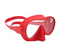 Acouto Occhialini da Sub Occhialini da Sub in Vetro Temperato Antiappannamento Snorkeling con Cinturino in Silicone da Nuoto con Vista Panoramica Bianco la Lente Non Subacquea Maschera da Snorkeling