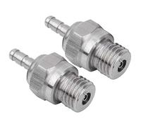 Acouto Olio RC N4 HSP 2 Pezzi Candele N4, Metallo per Auto RC, Compatibile con Carburante Metanolo Al 5%-40%, Ideale per gli Appassionati di Auto Modello HSP