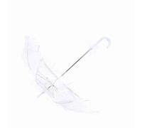 Acouto Ombrello da Sposa in Cotone e Pizzo per Feste di Matrimonio, Danza, Fotografia Il Pizzo è e per l'Ombrello Con un Tocco Delicato e Aggraziato, Questo Elegante da Sposa in Nuziale (WHITE)
