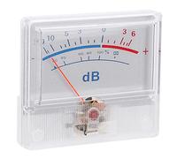 Acouto P-55-8688 VU Meter Ad Alta Precisione Header 20 +6dB Amplificatore di Potenza DB Meter con Quadrante Puntatore Risultati VU the in C HeaderPower Amplificatore HeaderDB HeaderDB