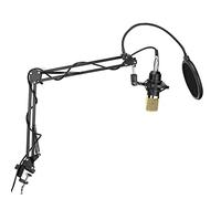 Acouto Pacchetto Microfono a Condensatore Kit Microfono Podcast Professionale per Registrazione in Studio su Computer KTVIl più Piccolo BM700 può Essere Riprodotto con Precisione Anche così Alta e